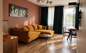 Praia Apartments - 200 m do Plaży Apartament z balkonem i widokiem